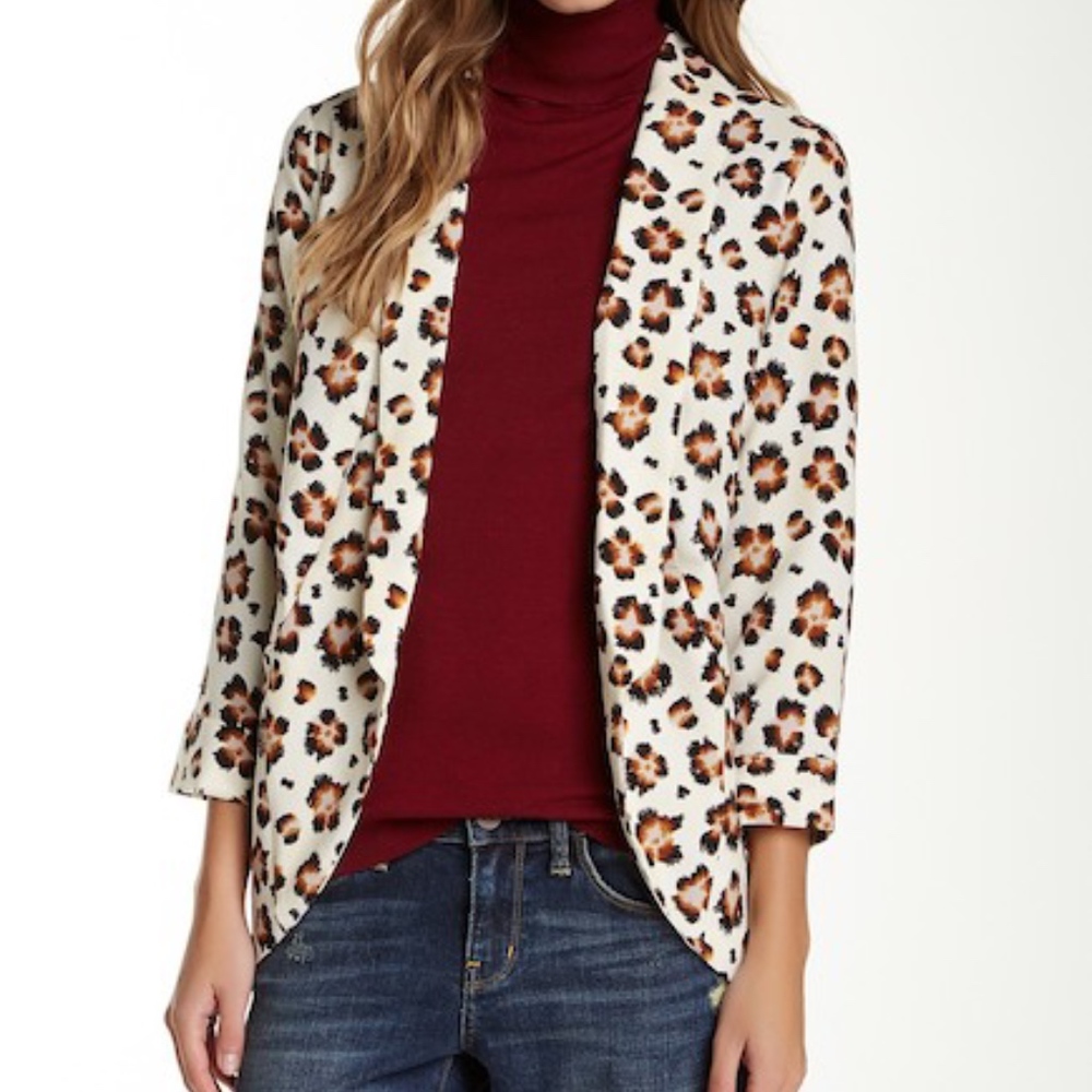 Lush Leopard Bed Jacket